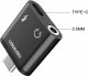 Adapter USB Vega ADAPTER HF TYP-C DENMEN CZARNY AUDIO JACK + ZASILANIE DU09> 1