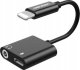 Adapter USB Vega ADAPTER HF IPHONE DENMEN CZARNY AUDIO JACK + ZASILANIE DU08> 2