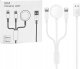 Ładowarka Vega ŁADOWARKA INDUKCYJNA IPHONE USB APPLE WATCH CABLE 3W1 APPX> 4