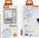Ładowarka Vega ŁADOWARKA SIECIOWA  20W + KABEL PD IPHONE BIAŁA SOMOSTEL POWER DELIVERY SMS-Q22 PD> 3