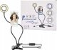 Lampka biurkowa Vega ECOBOX LAMPA LED + UCHWYT UNIWERSALNY RING SELFIE LAMPKA 12W> 3