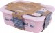 Stoneline Stoneline | Awave Set of storage box | 21940 | Storage box | 3 pc(s) | Dishwasher proof | Rose 5
