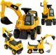 Toyz Jeździk CAT Koparka Żółty (2590) 2