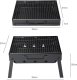 Brunbeste Mini Grill Węglowy Turystyczny Przenośny Walizka 3