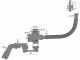 Syfon Tycner BATH SIPHON CLICK-CLAC TOP BLACK MATT 1