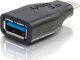Adapter USB C2G C2G USB C to USB Adapter - USB C 3.1 to USB A Adapter - M/F - USB-Adapter - USB Typ A (W) zu 24 pin USB-C (M) - USB 3.0 - Schwarz 4