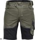 CERVA NEURUM CLASSIC szorty - męskie szorty robocze, elastyczny materiał Trifibetex, 6 kieszeni, odblaski, 62 % bawełna , 35 % - ciemnooliwkowy 62 1