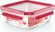 Emsa Emsa Clip&Close Glass Food Container 0,8 L red 2