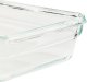 Emsa Emsa Clip&Close Glass Food Container 800 ml red 2