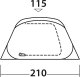 Namiot turystyczny Easy Camp Namiot 3-osobowy Easy Camp Flameball 300 Uniwersalny 7