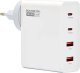 Ładowarka Vega ŁADOWARKA SIECIOWA 130W GaN BIAŁA SOMOSTEL POWER DELIVERY Q24 2XPD + 2XUSB> 1
