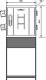 Incobex Rozdzielnica budowlana RB-4/32A/3x16A/KS 2