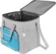 Enero Torba termiczna 36x25x33cm błekitno szara 30l Enero camp 2