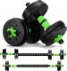 Sztanga hantle zestaw SMJ sport BR020 20 kg 1