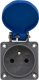 Opal Gniazdo kempingowe tablicowe, 16A 250V 2P+Z IP44-B, OPAL KAMPER 2