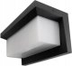 Kinkiet LVT LVT Lagos 7925 kinkiet lampa ścienna ogrodowa IP54 1x12W LED 4000K 840lm z czujnikiem ruchu czarny/biały 1