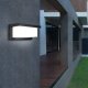 Kinkiet LVT LVT Lagos 7925 kinkiet lampa ścienna ogrodowa IP54 1x12W LED 4000K 840lm z czujnikiem ruchu czarny/biały 22