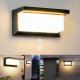 Kinkiet LVT LVT Lagos 7925 kinkiet lampa ścienna ogrodowa IP54 1x12W LED 4000K 840lm z czujnikiem ruchu czarny/biały 25