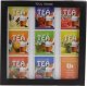 Home Styling Collection Drewniana herbaciarka TEA 9 przegródek czarny 11