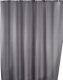 Kleine Wolke Zasłona prysznicowa, tekstylna, szara, 180x200 cm, WENKO 1