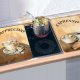 Wenko Szklane płyty ochronne COFFEE na kuchenkę – 2 sztuki, WENKO 5