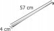 Bama Metalowa łyżka do butów 57 cm 3