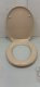 Deska bidetowa Wenko Deska sedesowa OTTANA BEIGE - Duroplast, wolnoopadająca, WENKO 11