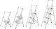 Wenko Aluminiowa drabina, 3-stopniowa - kolor biały, WENKO 9