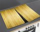 Wenko Szklane płyty ochronne WOODEN LOOK na kuchenkę – 2 sztuki, WENKO 5
