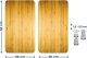 Wenko Szklane płyty ochronne WOODEN LOOK na kuchenkę – 2 sztuki, WENKO 6