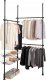 Wenko Teleskopowy system do garderoby HERKULES BASIC, podwójny, kolor czarny, WENKO 3