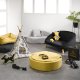 Homea Smycz dla psa COSY, 120 cm, żółta 2
