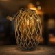 Home Styling Collection Lampion wiklinowy, Ø 27,5 x 41 cm, szary 4