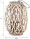 Home Styling Collection Lampion wiklinowy, Ø 27,5 x 41 cm, szary 5