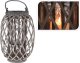 Home Styling Collection Lampion wiklinowy, Ø 27,5 x 41 cm, szary 6