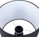 Home Styling Collection Lampa stołowa z czarnym abażurem, 30 cm 3