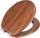 Deska bidetowa Wenko Deska sedesowa CHESTNUT, MDF, Fix-Clip, WENKO 2