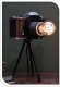 Home Styling Collection Lampa stołowa, industrialna Aparat fotograficzny, 27 cm 1