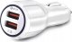Ładowarka Vega LITTE ŁADOWARKA SAMOCHODOWA 2 X USB BIAŁA  2XUSB 20W> 2