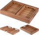 Home Styling Collection Zestaw tac dekoracyjnych TEAK, 3 elementy 3