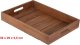 Home Styling Collection Zestaw tac dekoracyjnych TEAK, 3 elementy 4