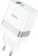 Ładowarka Hoco HOCO ładowarka sieciowa USB A + Typ C + kabel Typ C do Typ C PD QC3.0 3A 30W N21 biała 1