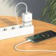 Ładowarka Hoco HOCO ładowarka sieciowa USB A + Typ C + kabel Typ C do Typ C PD QC3.0 3A 30W N21 biała 7