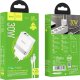 Ładowarka Hoco HOCO ładowarka sieciowa USB A + Typ C + kabel Typ C do Typ C PD QC3.0 3A 30W N21 biała 8