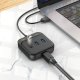 HUB USB Hoco HOCO adapter HUB 4w1 USB A HB35 1,2 m czarny 3