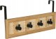 Wenko Wieszak na drzwi ALLEGRE BAMBOO, 4 haczyki, WENKO 1