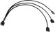 Alphacool Alphacool Y-Splitter aRGB 3-Pin auf 3x 3-Pin 30cm - schwarz 1