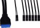 Alphacool Alphacool ES Front I/O-Panel mit USB 3.0 und Kabelsatz für Servergehäuse 5