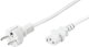 Kabel zasilający Goobay Goobay IEC Cord, 2 m, White, 2 m, Power plug type F, C13 coupler, H05VV-F3G, 250 V 2