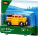 Brio 33406 Wagon do transportu zwierząt oraz krowa 5